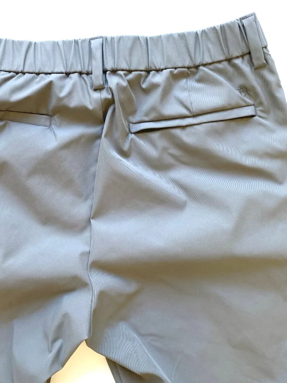 Banana Republic 36x29 Commuter Flex Pants Gray Travel Stretch Water Repellent